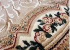 Тъкан персийски килим Blue stones 5261_beige елипса